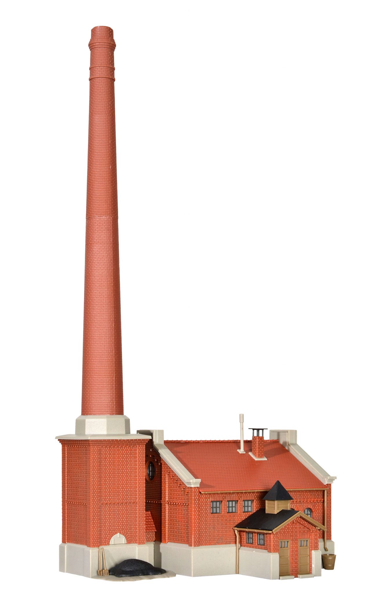 Boiler house with chimney - Kit - E-trains