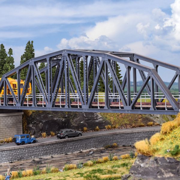 HO Model Railroad Bridges | Model Railway Road Bridge Over Rails