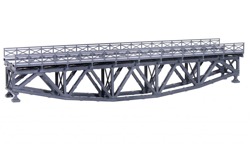 H0 Fish belly beam bridge, single track - Kit - E-trains