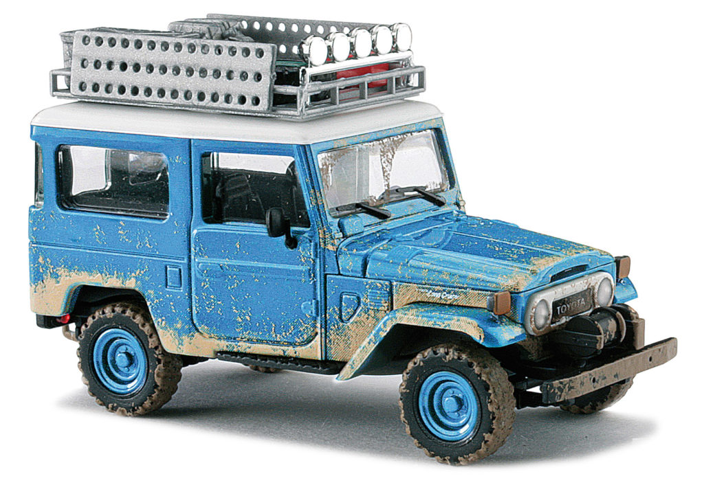 Toyota Land Cruiser 'Offroad', Blue - E-trains